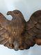 Vintage Wooden Hand Carved Eagle 2 Peg Coat Rack