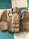 Vintage Wooden Hand Carved Eagle