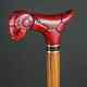 Wooden Walking Stick Hand Carved Eagle Wooden Walking Cane