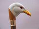 Wooden Walking Stick Hand Carved Eagle Wooden Walking Gift